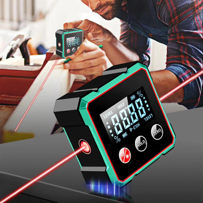 ЁЯОБ2082 Magnetic Digital Angle Finder with Electronic Laser