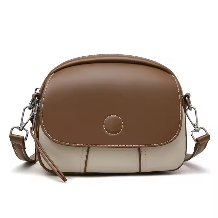 A11-New Summer Minimalist Women's Small Round Bag Student Mobile One Shoulder Crossbody Bag