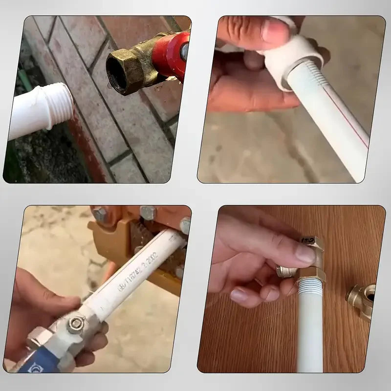१० पाईप थ्रेडिङ उपकरण सेट   PVC Pipe Threading Tool Kit – तपाईंको ड्रिललाई प्रोफेशनल टुलमा बदल्नुहोस्